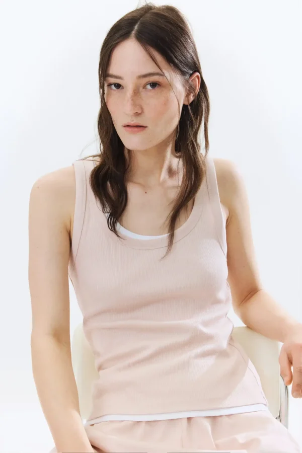 Ribbed Essential Tank Top